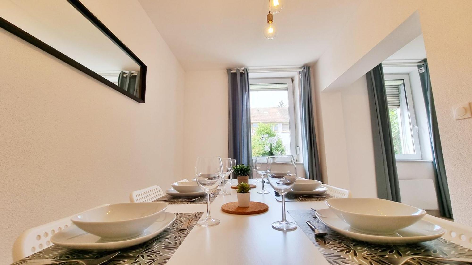 Le Triplex - 5 Chambres - 10 Pers- Fibre - Relax Bnb Mulhouse Exterior photo